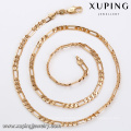 40322 fashion hot sale gold necklace designs in 14 gram delicat simple copper alloy jewelry necklace